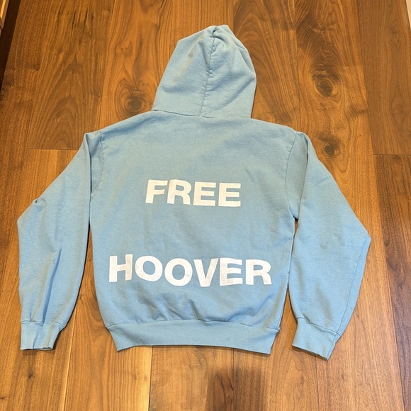 Kanye West and Drake Free Hoover Hoodie Size Medium - Picture 2 of 2